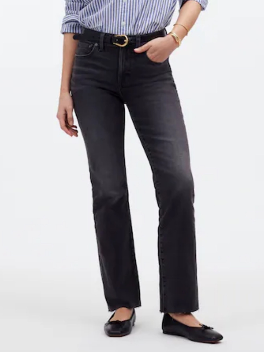 Madewell Mid-Rise Kick Out Jeans